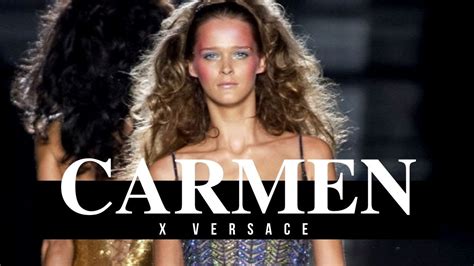 versace carmen kass|versace dresses 2015.